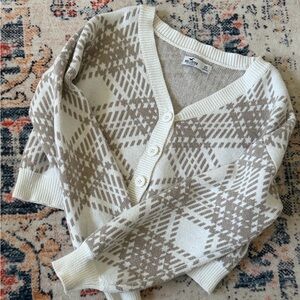 Hollister sweater cropped